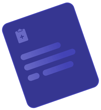 Test results card