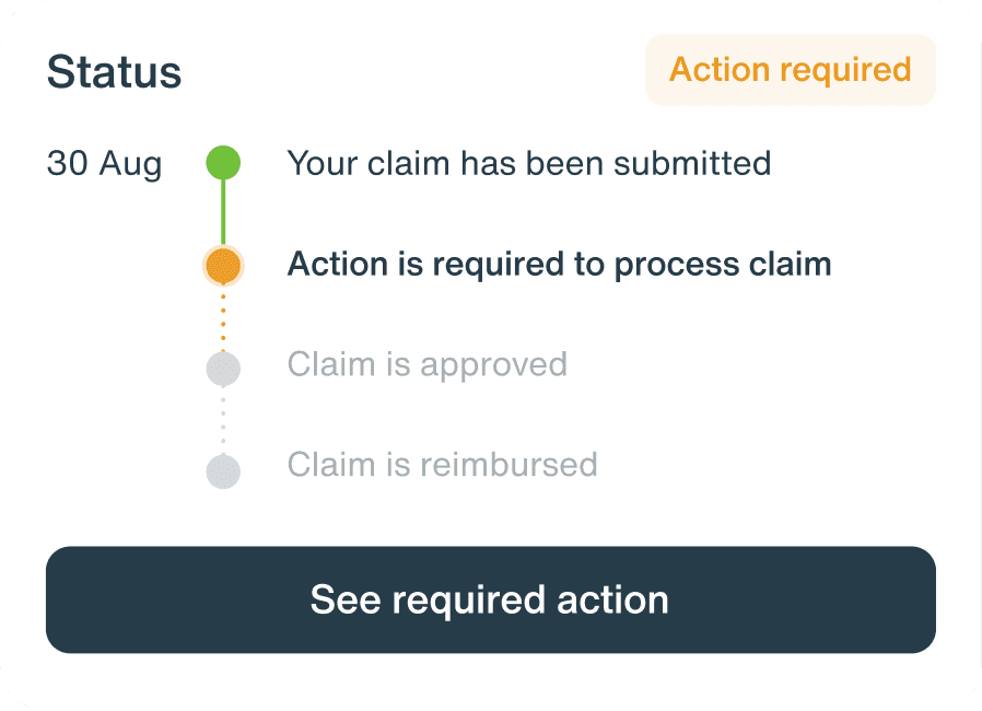 Claim status